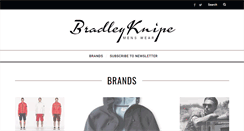 Desktop Screenshot of bradleyknipe.co.uk